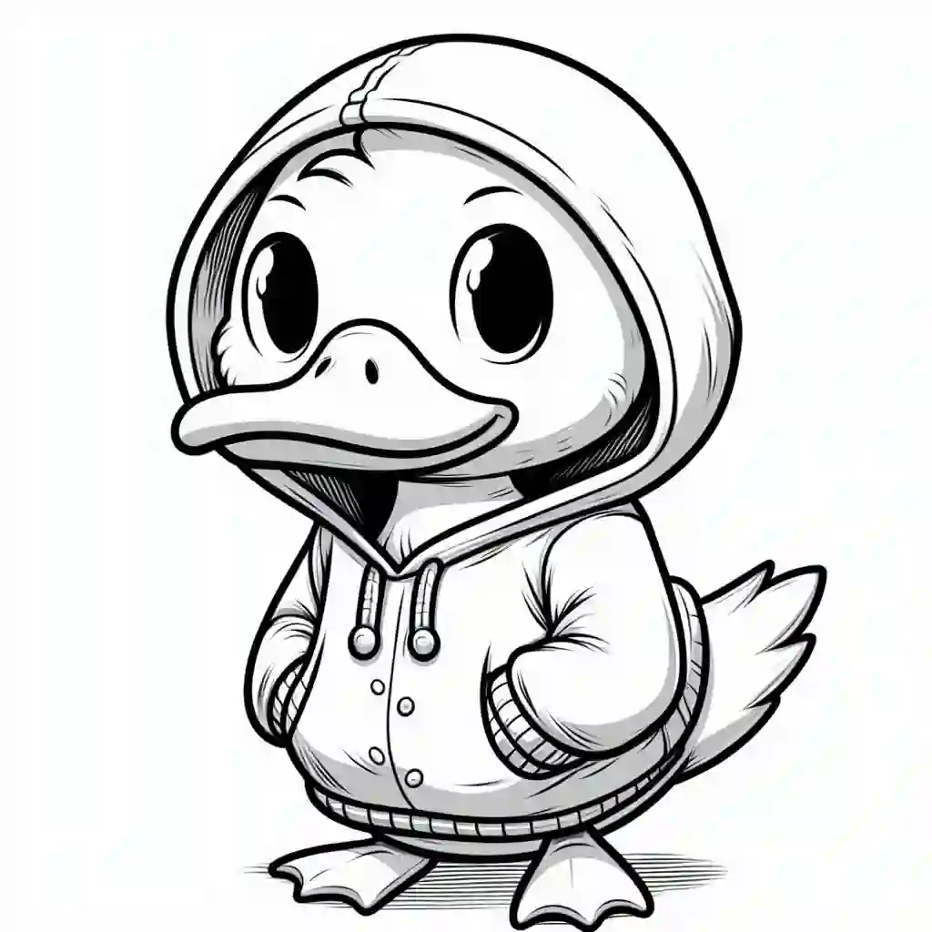 Duck-Wearing-a-Hoodie