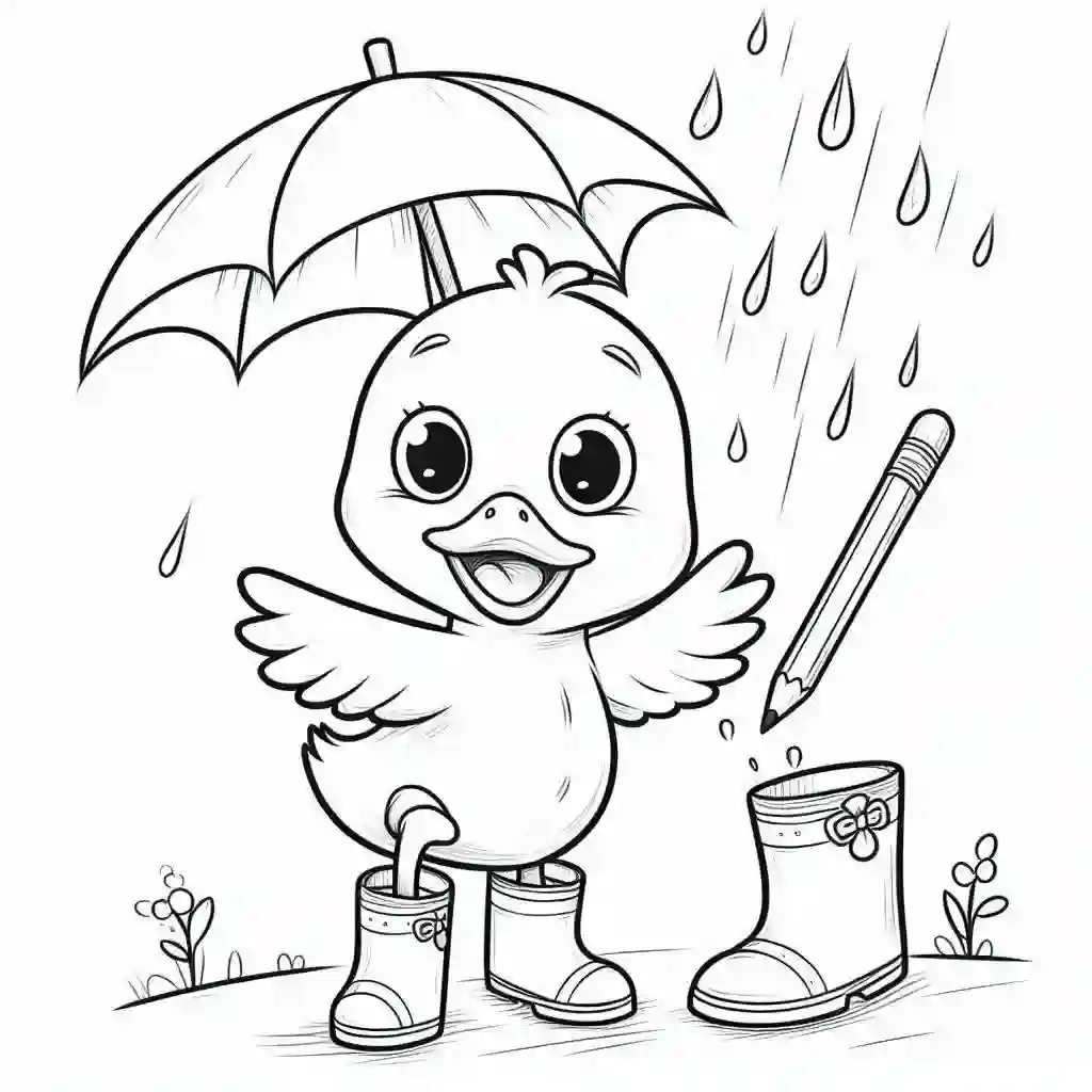 Duck-with-Rain-Boots