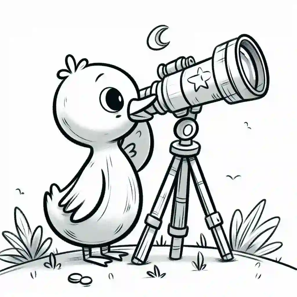 Duck-with-Telescope