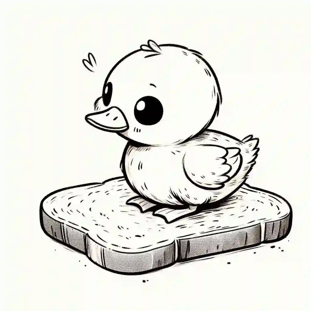 Duckling-on-Slice-of-Bread